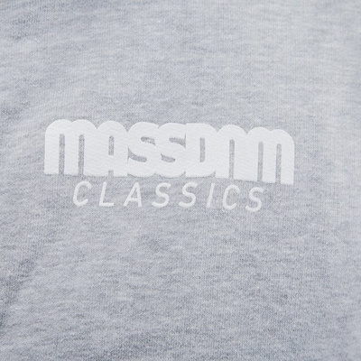 Mass Denim bluza sweatshirt Classics zip hoody light heather grey 