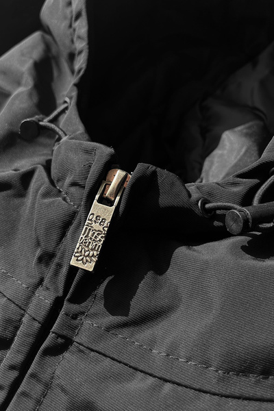 Mass DNM kurtka zimowa Club Hooded Jacket - czarna