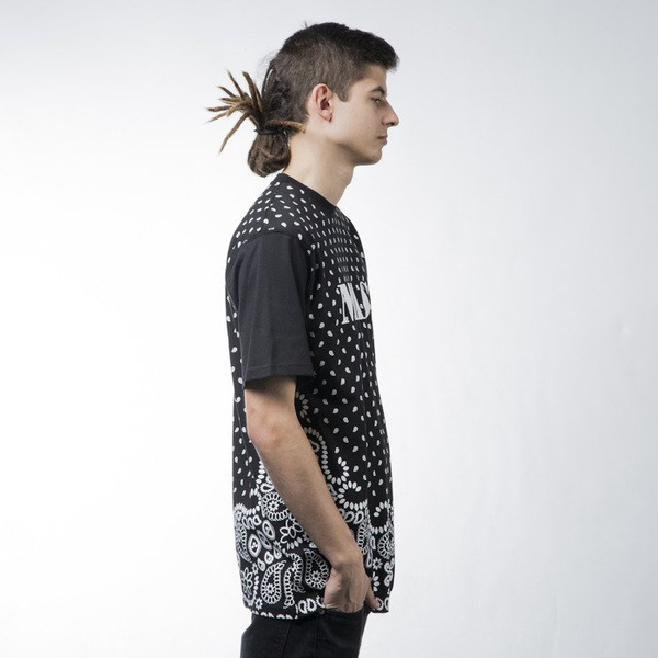 Mass Denim t-shirt koszulka Bandana black BLAKK