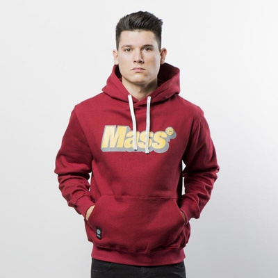 Mass DNM bluza Sweatshirt Hoody Work - claret