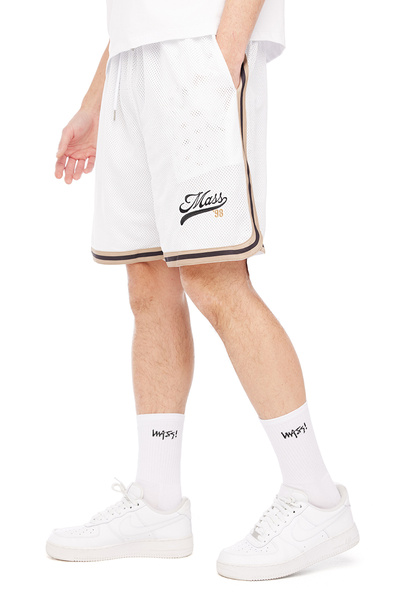 Mass DNM szorty Draft Mesh Shorts - białe