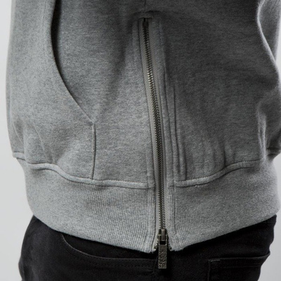 Mass DNM bluza Sweatshirt Hoody Traces - light heather grey