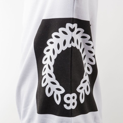 Mass Denim BLAKK bluza sweatshirt Memento crewneck white