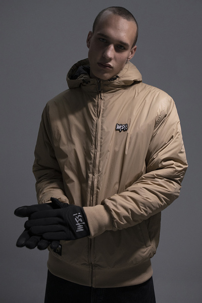 Mass DNM rękawiczki Signature Soft Shell Gloves - czarne