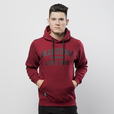 Mass DNM bluza Sweatshirt Hoody Campus - claret