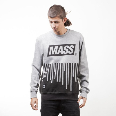 Mass Denim bluza sweatshirt Cover crewneck light heather grey