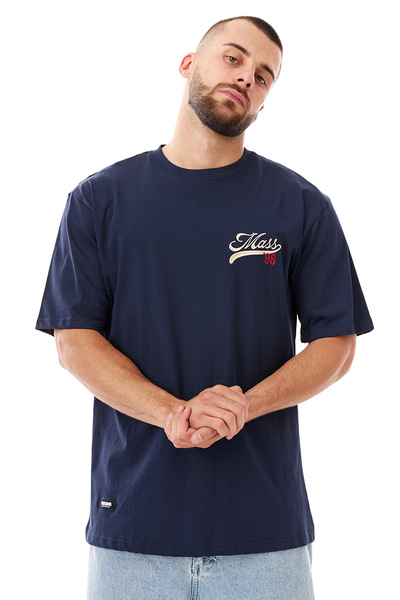 Koszulka Mass Denim Prospect T-shirt - granatowa