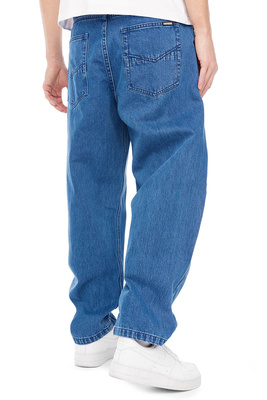 Mass DNM spodnie Jeans Slang Baggy Fit - niebieskie