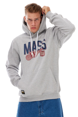 Mass DNM bluza Sweatshirt Graduate Hoody - szara