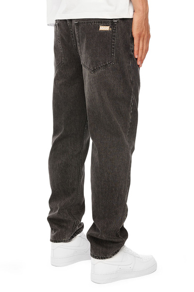 Mass DNM spodnie Box Jeans Relax Fit - czarne