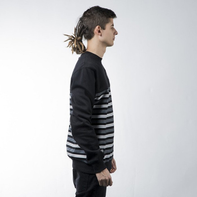 Mass Denim sweatshirt bluza Glory crewneck black