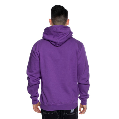Mass DNM bluza Sweatshirt Signature Medium Logo Hoody - fioletowa