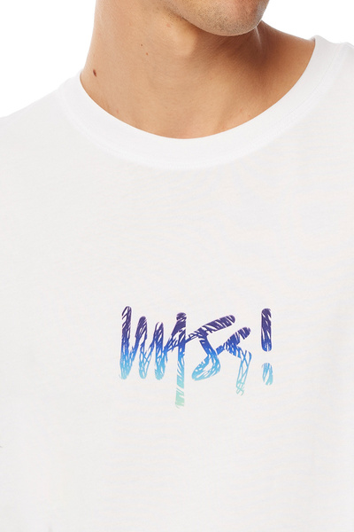 Mass Denim Koszulka Viral T-shirt biała