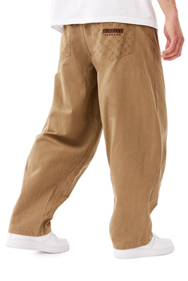 Mass DNM spodnie Pants Nexus Extra Baggy Fit - beżowe