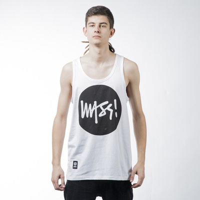 Mass Denim tank top koszulka Signature white