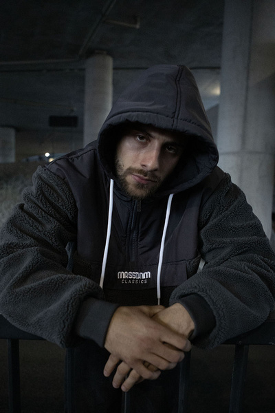 Mass DNM kurtka Jacket Frontside - szara