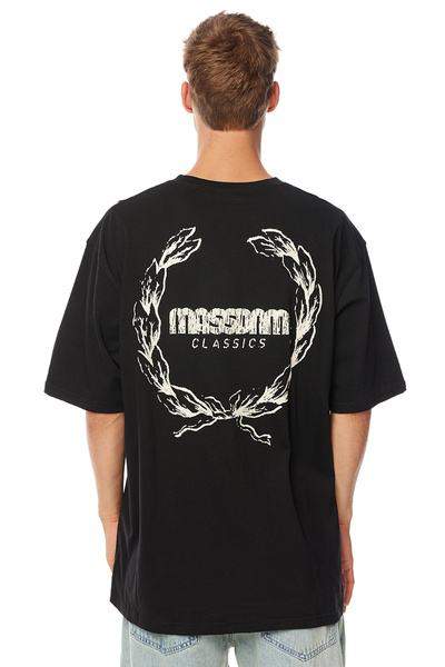 Mass Denim Koszulka Crown T-shirt czarna