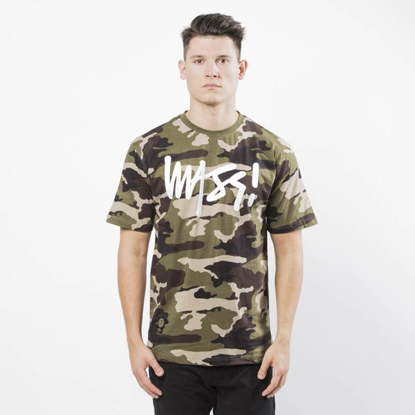 Mass DNM koszulka Signature T-shirt - woodland camo