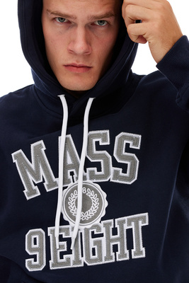 Mass DNM bluza Sweatshirt Athletic Hoody - granatowa