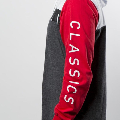 Mass DNM koszulka Longsleeve Demo Hoody dark heather grey