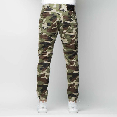 Mass DNM spodnie Base Joggers Sneaker Fit - woodland camo