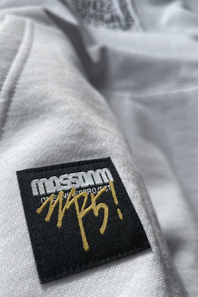 Mass DNM bluza Sweatshirt Base Anniversary Hoody - biała