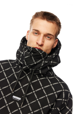 Mass DNM bluza Sweatshirt Monogram Hoody czarna