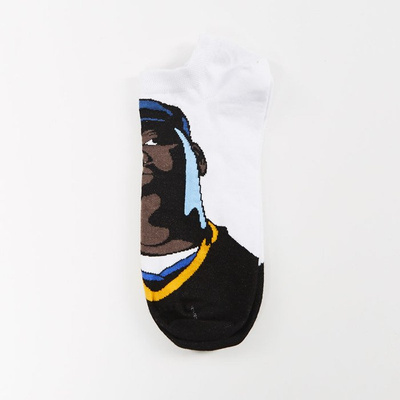 Skarpetki Mass Denim socks Biggie No Show white SS 2017