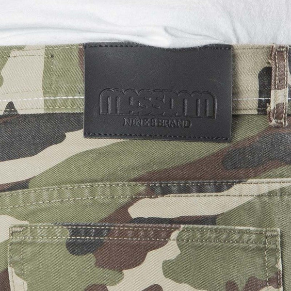 Mass DNM spodnie Base Joggers Sneaker Fit - woodland camo