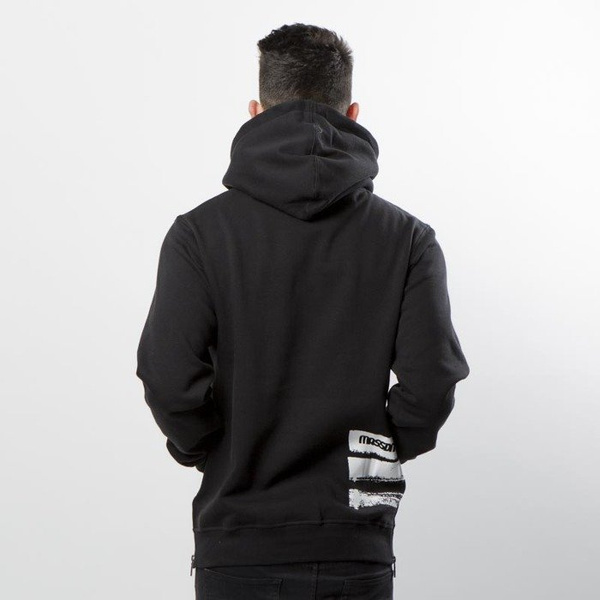 Mass DNM bluza Sweatshirt Hoody Traces - black