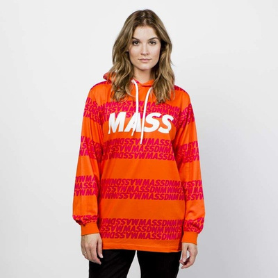 Mass DNM damska koszulka Longsleeve News Hoody - orange WMNS