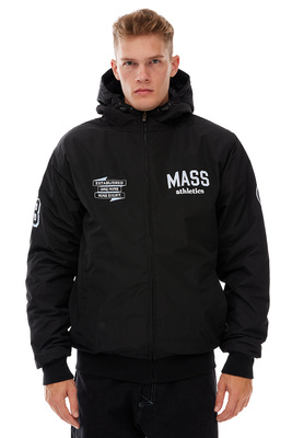 Mass DNM kurtka zimowa Club Hooded Jacket - czarna