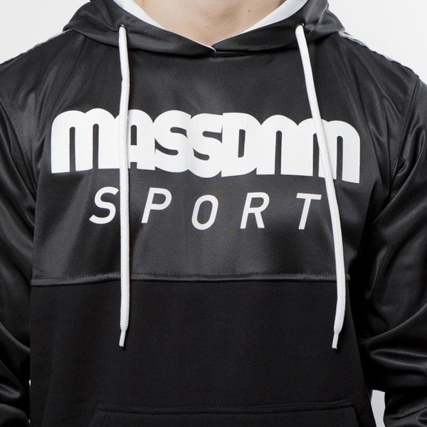 Mass DNM bluza Sweatshirt Hoody Stripe - black QUICKSTRIKE