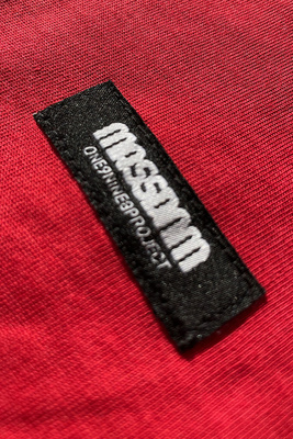 Koszulka Mass Denim Base Back T-shirt - czerwona