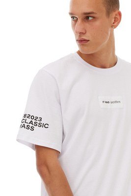 Mass DNM koszulka It Was Written T-shirt - biała