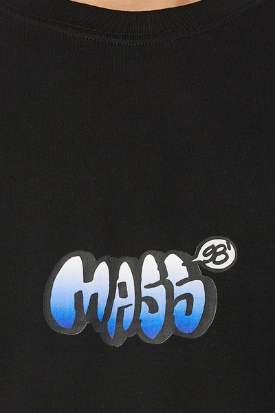 Mass Denim Koszulka Wall T-shirt czarna