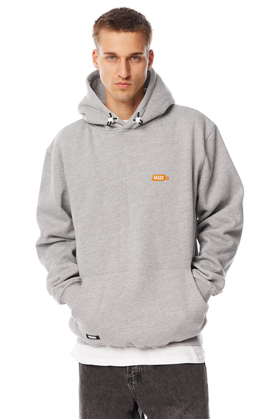Mass DNM bluza Sweatshirt Mini Box Hoody szara