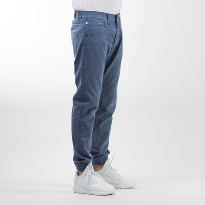 Mass Denim spodnie jogger pants Signature sneaker fit blue stone