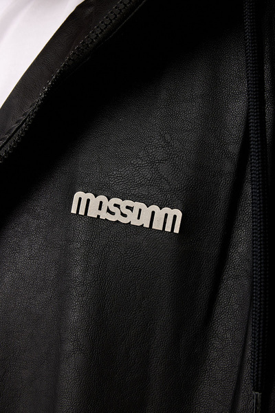 Mass DNM kurtka zimowa Jacket Flyer Quilted - czarna