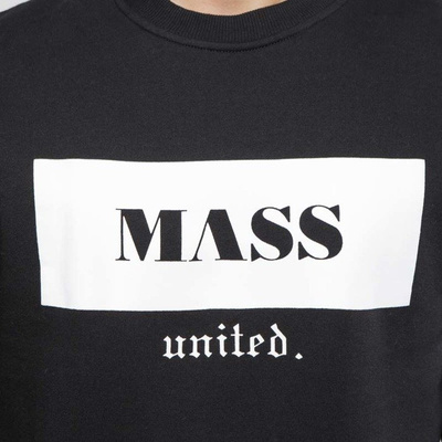 Mass DNM bluza Sweatshirt Crewneck Plate - black