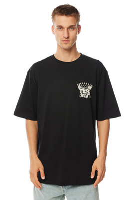 Mass Denim Koszulka Crown T-shirt czarna
