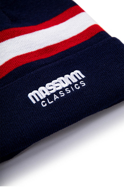 Mass DNM czapka zimowa Sector Beanie - granatowa