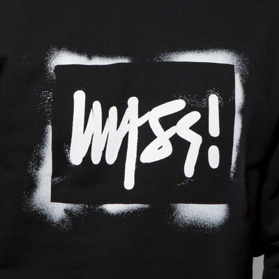 Mass DNM bluza Sweatshirt Crewneck Street Sign - black