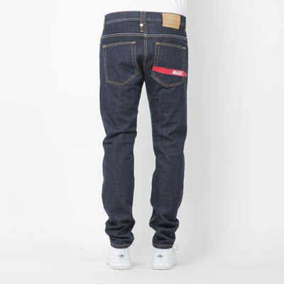 Mass Denim spodnie jeans Flip tapered fit rinse SS2017