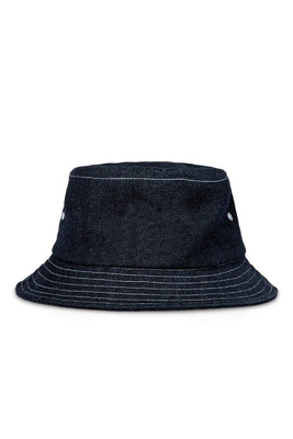 Mass Denim kapelusz Worker Bucket Hat - granatowy