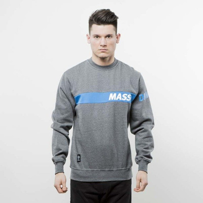 Mass Denim bluza crewneck Flip dark heather grey