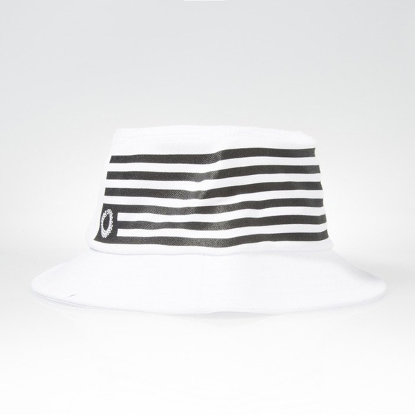 Mass Denim kapelusz bucket hat Empire white black BLAKK