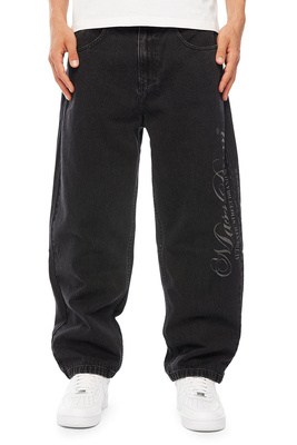 Mass DNM spodnie Authentic Jeans Extra baggy Fit - czarne