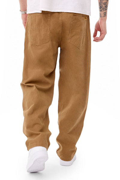 Mass DNM spodnie Pants Slang Baggy Fit - brązowe