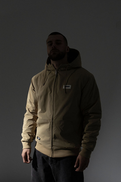 Mass DNM kurtka zimowa Jacket Worker - beżowa